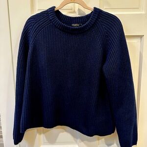 Quince navy size L sweater